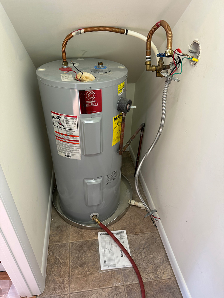 Electric water heaters